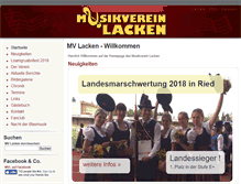 Tablet Screenshot of mv-lacken.at